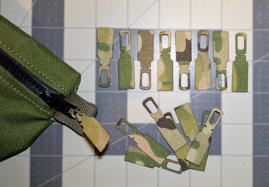 Laser Cut Zipper Pulls