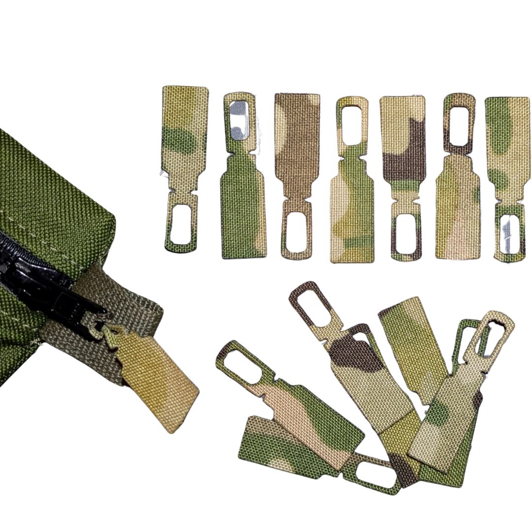 Laser Cut Zipper Pulls
